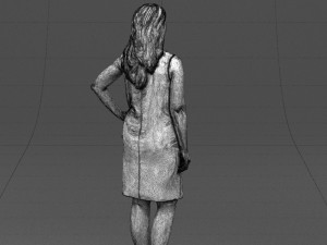green woman 0415 3D 모델