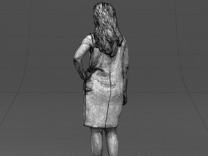green woman 0415 3D 모델