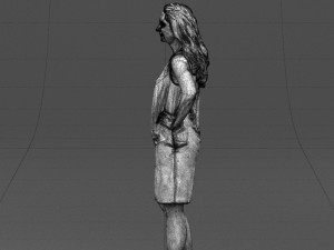 green woman 0415 3D 모델