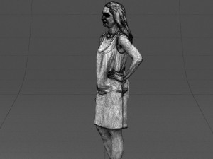 green woman 0415 3D 모델