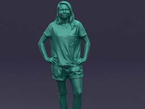 shorts woman 0416 3D Model