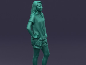 shorts woman 0416 3D Model