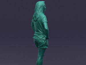shorts woman 0416 3D Model
