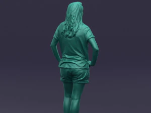 shorts woman 0416 3D Model