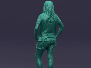shorts woman 0416 3D Model