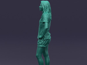 shorts woman 0416 3D Model