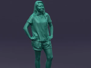 shorts woman 0416 3d print ready 3D Print Model