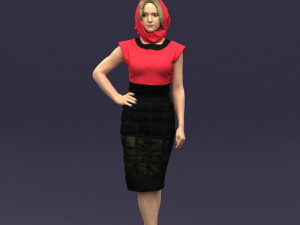 third woman 0428 Modelo 3D