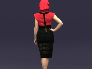 third woman 0428 3D Model