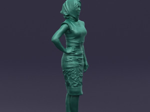 third woman 0428 3D Модель