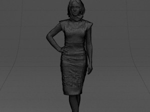 third woman 0428 3D Модель
