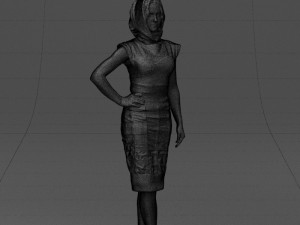 third woman 0428 3D Модель