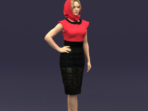 third woman 0428 3d print ready 3D प्रिंट मॉडल