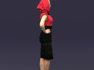 third woman 0428 3d print ready 3D प्रिंट मॉडल