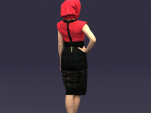 third woman 0428 3d print ready 3D प्रिंट मॉडल