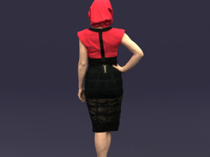 third woman 0428 3d print ready 3D प्रिंट मॉडल