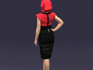 third woman 0428 3d print ready 3D प्रिंट मॉडल