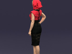 third woman 0428 3d print ready 3D प्रिंट मॉडल