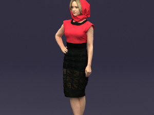 third woman 0428 3d print ready 3D प्रिंट मॉडल