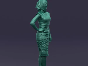 third woman 0428 3d print ready 3D Print Model