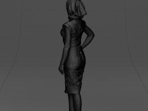 third woman 0428 3d print ready 3D Print Model