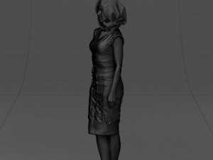 third woman 0428 3d print ready 3D प्रिंट मॉडल