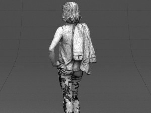 flowers pants woman 0403 3D-Modell