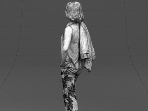 flowers pants woman 0403 3D-Modell