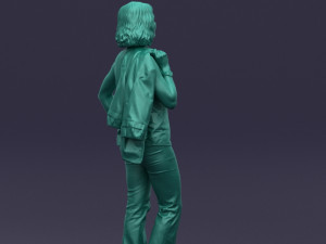 flowers pants woman 0403 3d print ready 3D Print Model