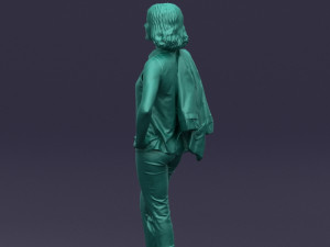 flowers pants woman 0403 3d print ready 3D Print Model
