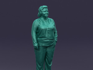 dark woman 0402 Model 3D