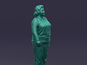 dark woman 0402 Model 3D