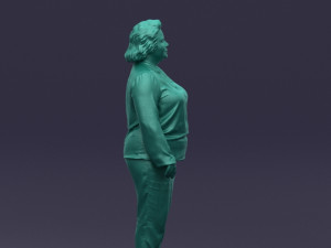dark woman 0402 Model 3D