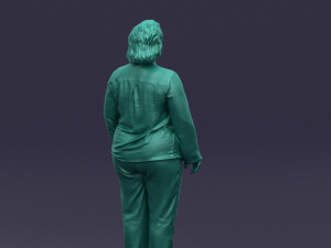 dark woman 0402 Model 3D