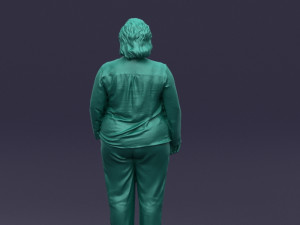 dark woman 0402 Model 3D