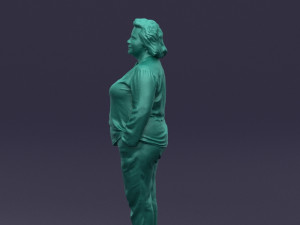 dark woman 0402 Model 3D