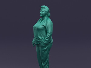 dark woman 0402 Model 3D