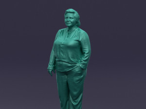 dark woman 0402 Model 3D