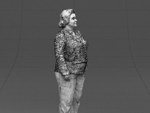 dark woman 0402 Model 3D