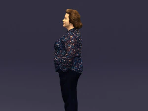 dark woman 0402 3d print ready 3D Print Model