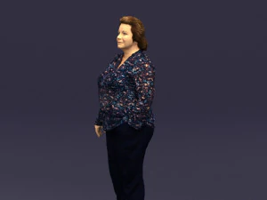 dark woman 0402 3d print ready 3D Print Model