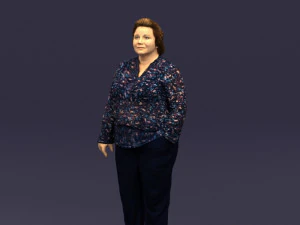 dark woman 0402 3d print ready 3D Print Model
