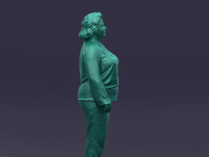 dark woman 0402 3d print ready 3D Print Model