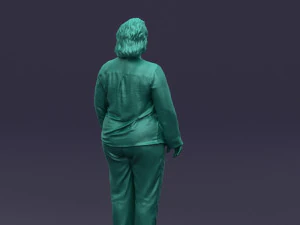 dark woman 0402 3d print ready 3D Print Model