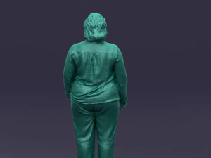 dark woman 0402 3d print ready 3D Print Model