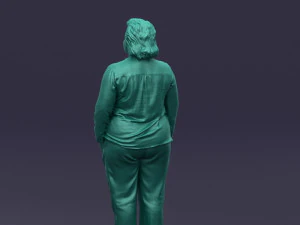 dark woman 0402 3d print ready 3D Print Model