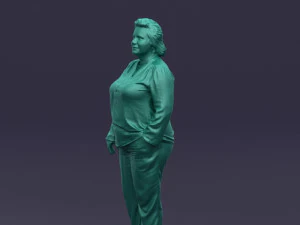 dark woman 0402 3d print ready 3D Print Model