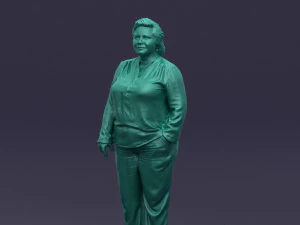 dark woman 0402 3d print ready 3D Print Model