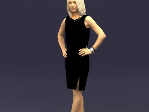 hands on hips woman 0396 3d print ready 3D Print Model