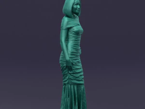 mulher listrada 0395 Modelo 3D